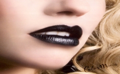 Le rouge à lèvres noir : nouvelle tendance 