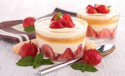 Recette Tiramisu aux fraises simple et rapide