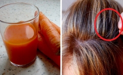 Ces astuces faciles et 100% naturels vous aideront à cacher vos cheveux grisonnants