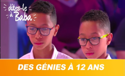 Ces jumeaux de 12 ans plus rapides qu'une calculatrice