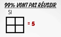 TEST : Combien y a-t-il de carrés ?