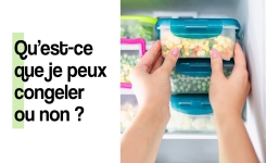 5 Aliments que Vous Pouvez Congeler et Vous ne le Savez pas