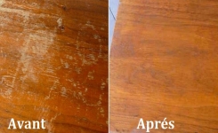 Remettre à neuf votre vieux meuble en bois tout égratigné !