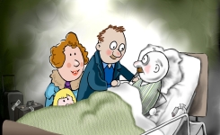 Oncle Bob à l’hôpital : un voyage animé entre humour, maladie et résilience