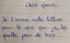 Le mari demande le divorce par courrier à sa femme – il n’est pas prêt d’oublier sa réponse ingénieuse