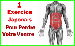 Un exercice physique japonais de 5 minutes pour perdre son ventre