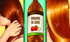 Une lotion au vinaigre de cidre pour les cuirs chevelus sensibles