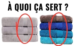 À Quoi Servent ces Bandes de Tissu sur les Serviettes ?