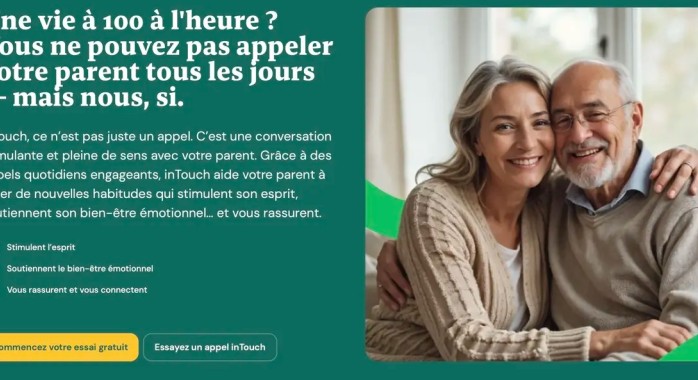 inTouch : L'IA qui peut appeler vos grands-parents à votre place